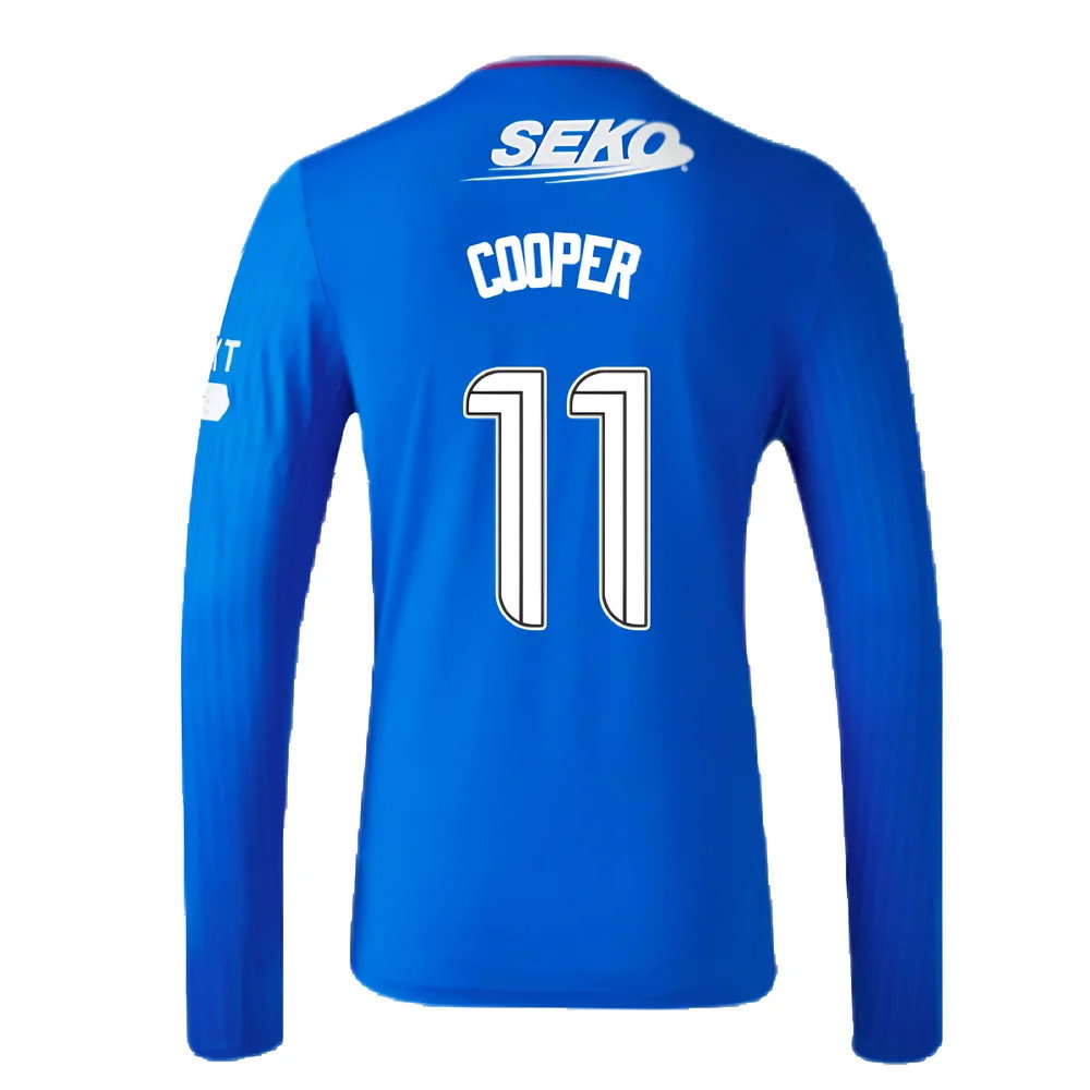 2023-2024 Rangers Long Sleeve Home Shirt (Cooper 11)_2