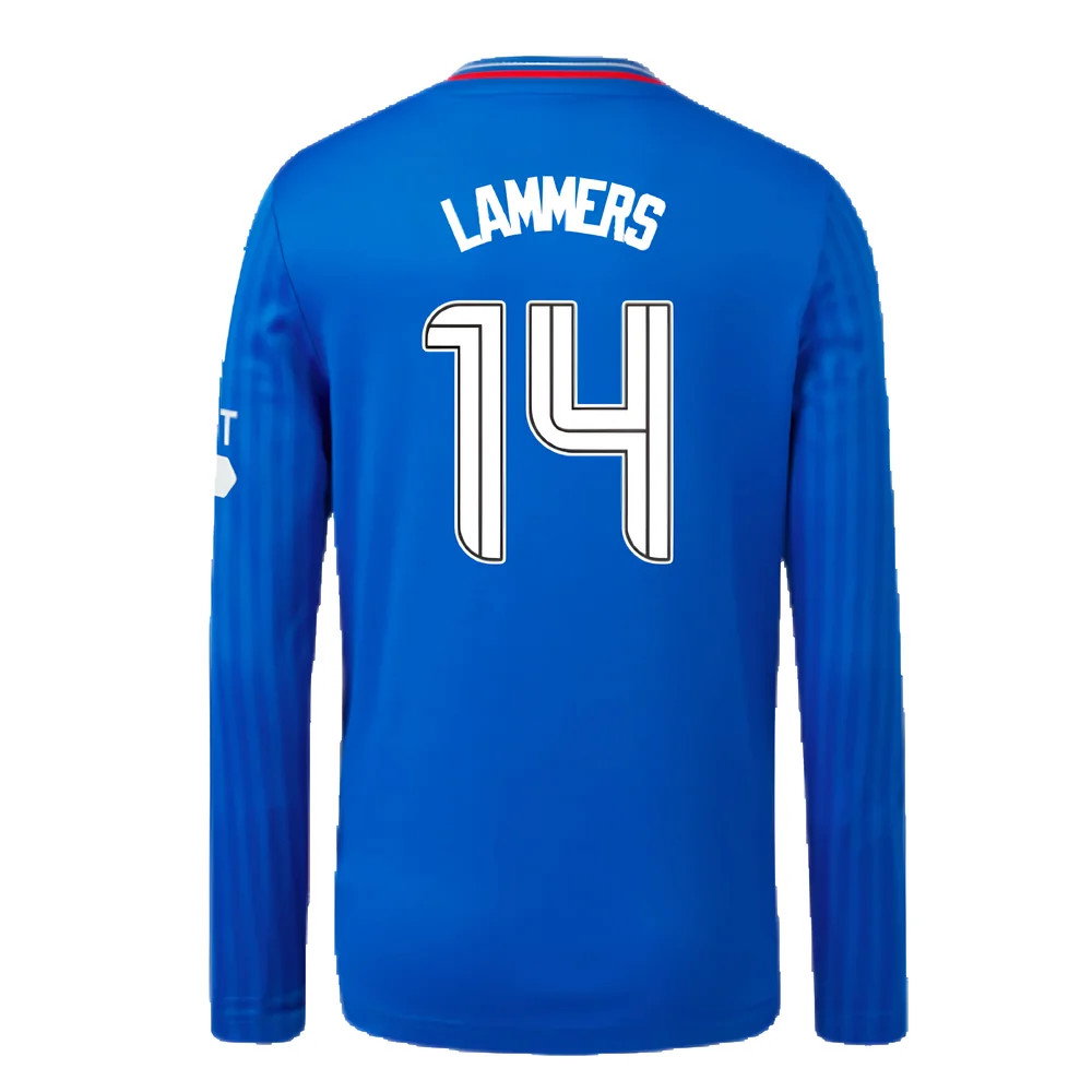 2023-2024 Rangers Long Sleeve Home Shirt (Kids) (Lammers 14)_2