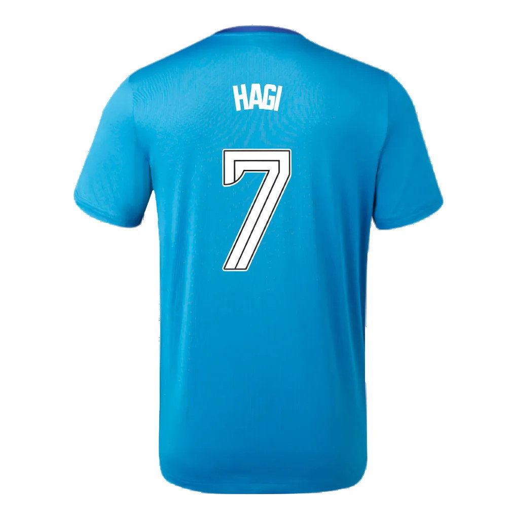 2023-2024 Rangers Players Training Tee (Deep Water) (Hagi 7)_2