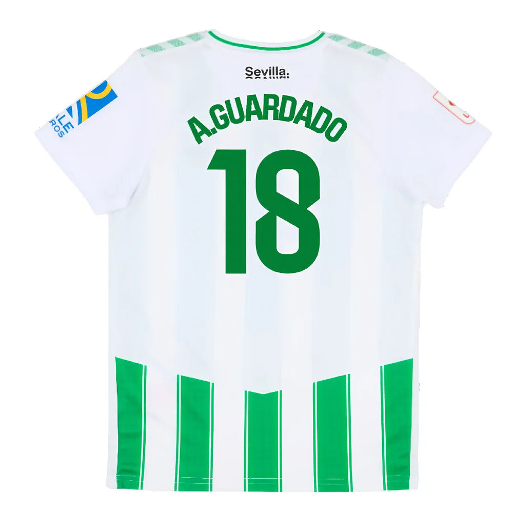 2023-2024 Real Betis Home Shirt (Kids) (A.GUARDADO 18)_2
