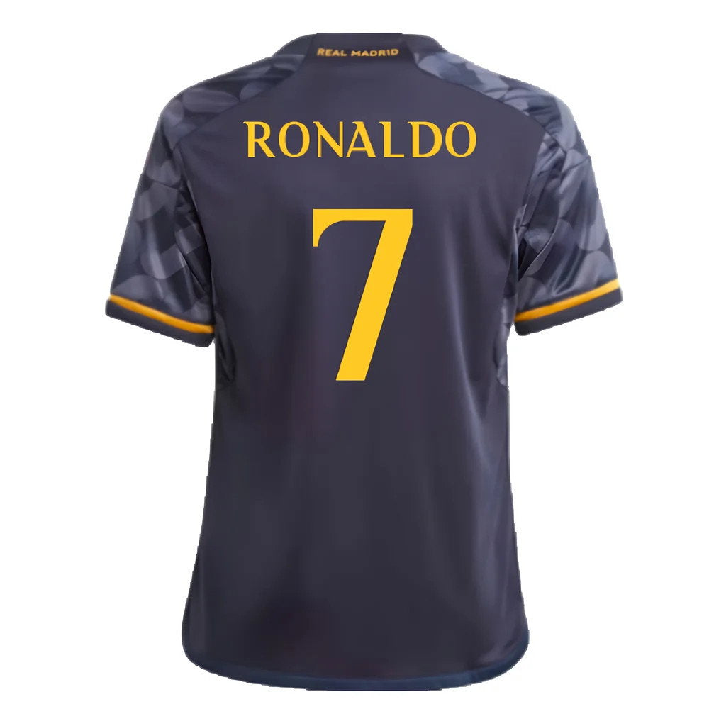 2023-2024 Real Madrid Away Shirt (Kids) (Ronaldo 7)_2