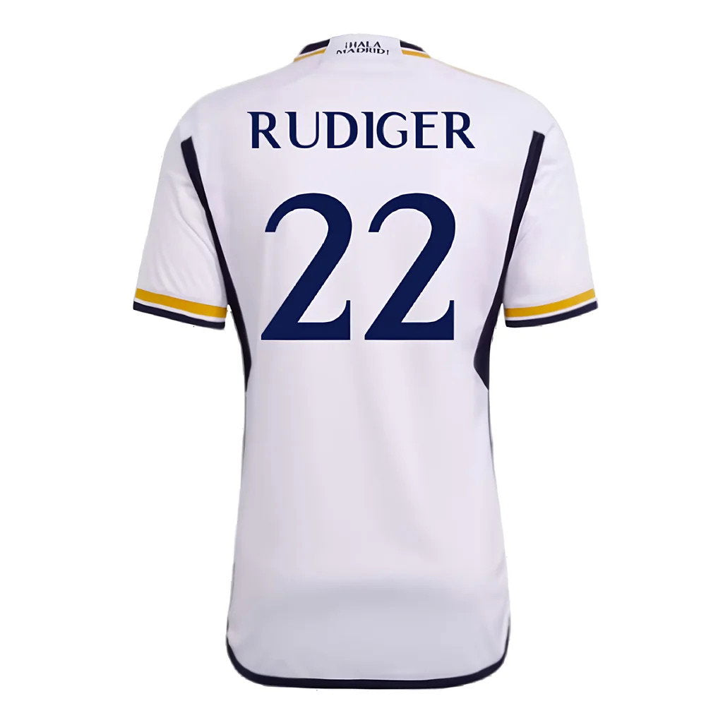 2023-2024 Real Madrid Home Shirt (Rudiger 22)_2