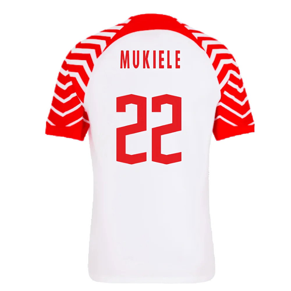 2023-2024 Red Bull Leipzig Home Shirt (Mukiele 22)_2