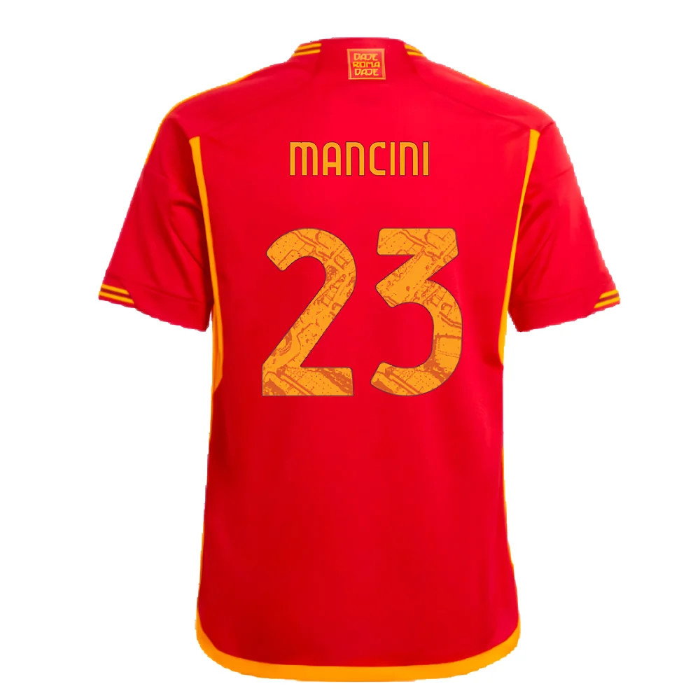 2023-2024 Roma Home Shirt (Kids) (MANCINI 23)_2