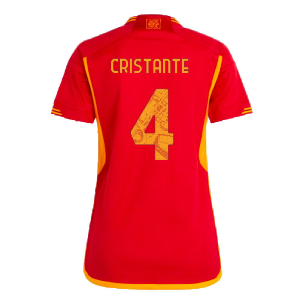 2023-2024 Roma Home Shirt (Ladies) (CRISTANTE 4)_2