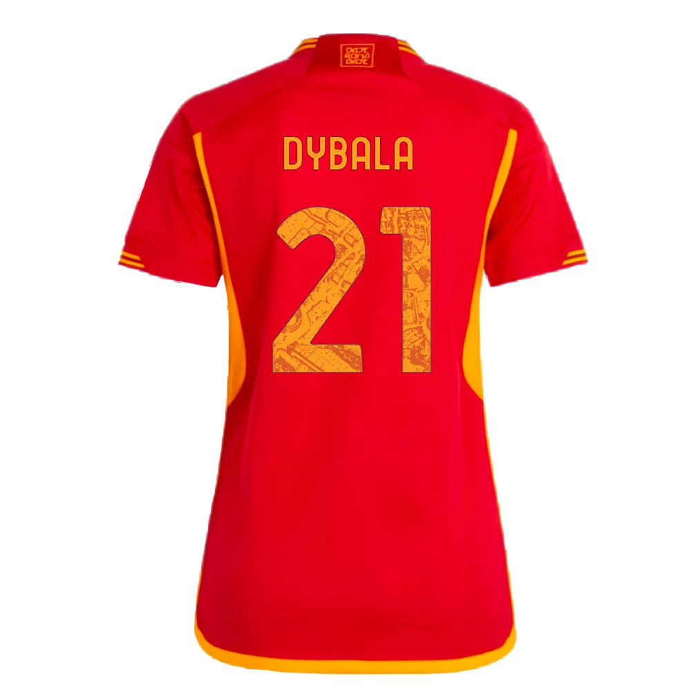 2023-2024 Roma Home Shirt (Ladies) (DYBALA 21)_2