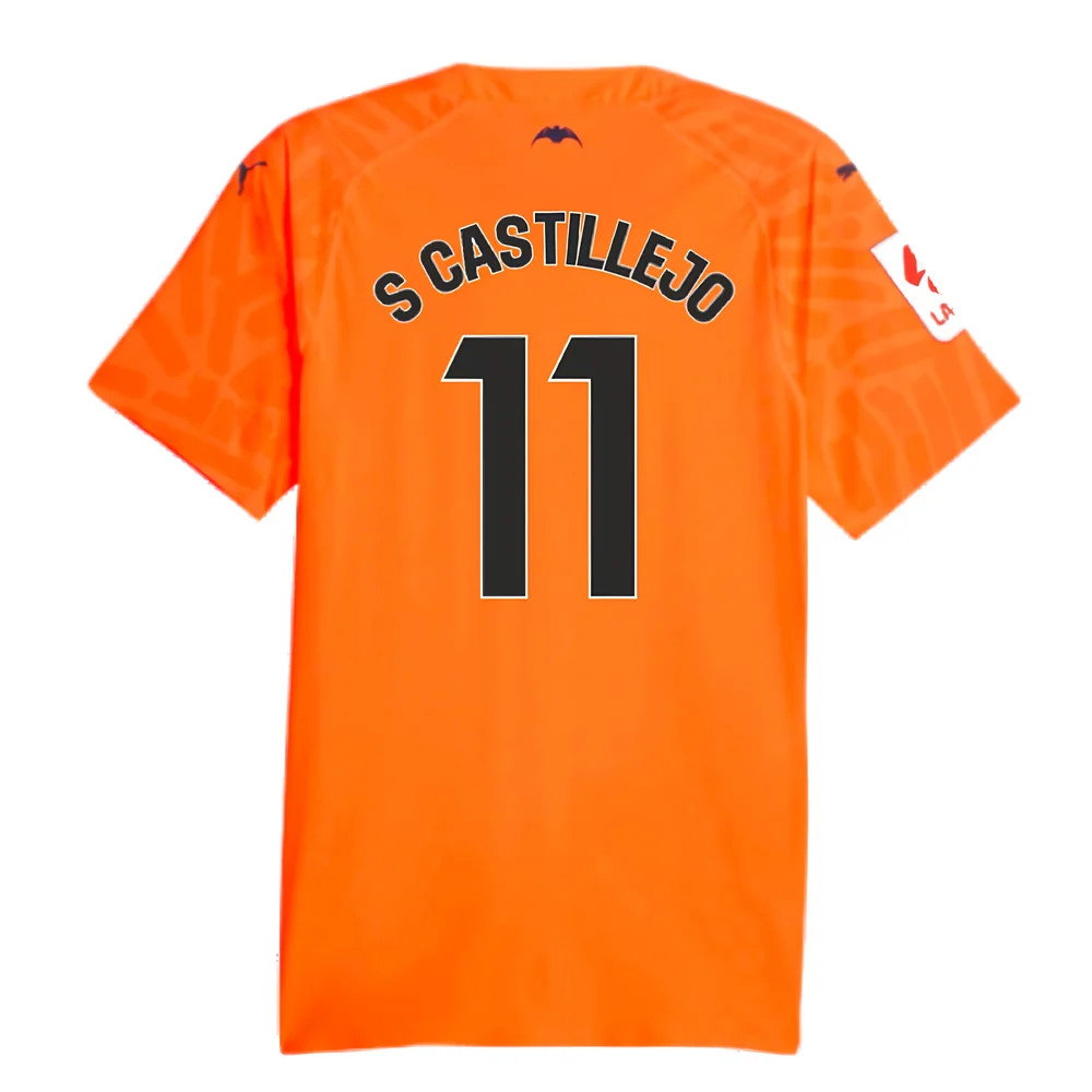 2023-2024 Valencia Third Shirt (S CASTILLEJO 11)_2