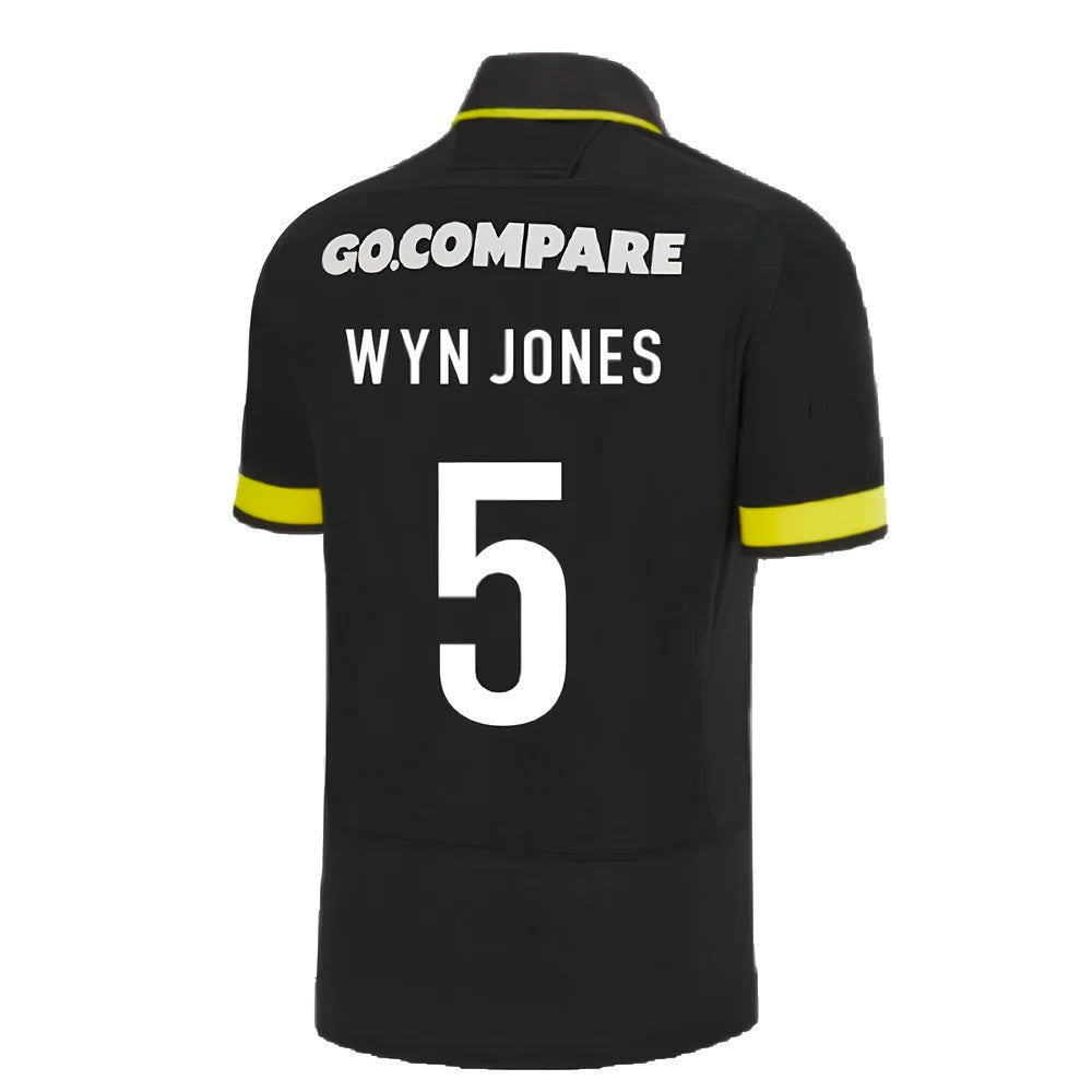 2023-2024 Wales Rugby Away WRU Shirt (Wyn Jones 5)_2