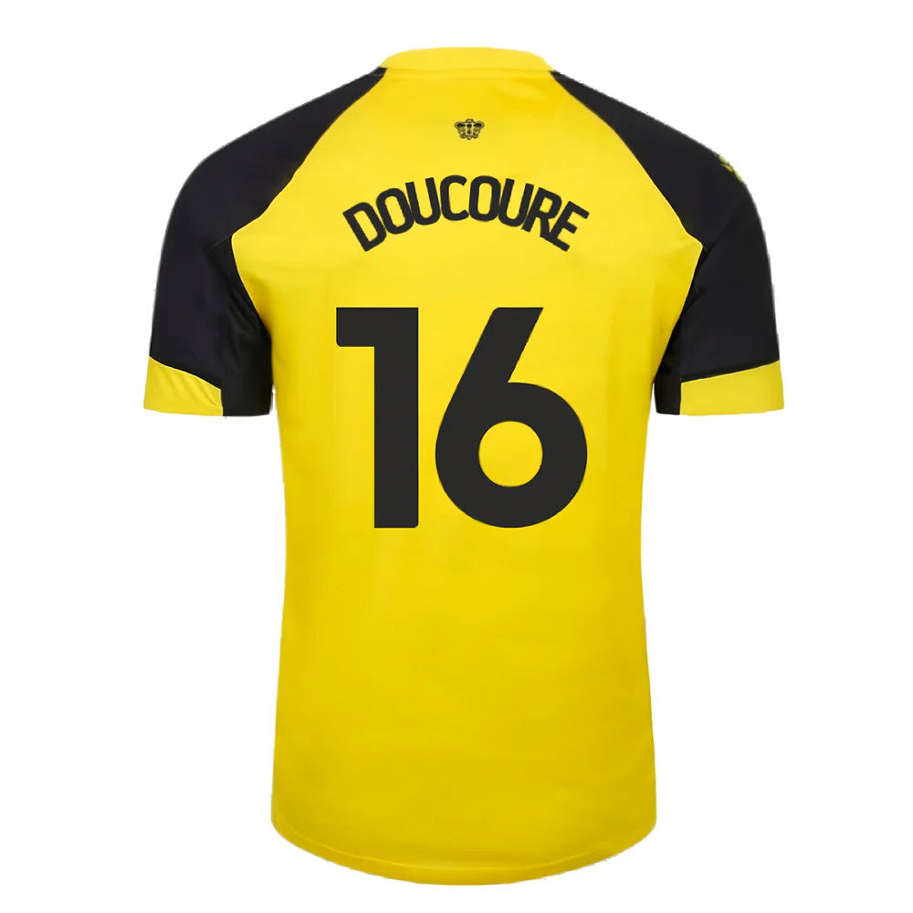 2023-2024 Watford Home Shirt (no sponsor) (Doucoure 16)_2