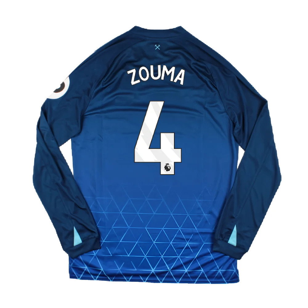 2023-2024 West Ham Long Sleeve Third Shirt (ZOUMA 4)_2