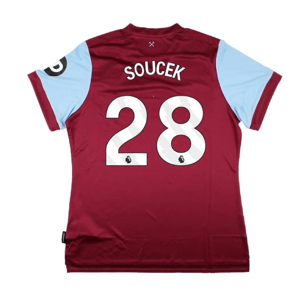 2023-2024 West Ham United Home Shirt (Womens) (SOUCEK 28)_2