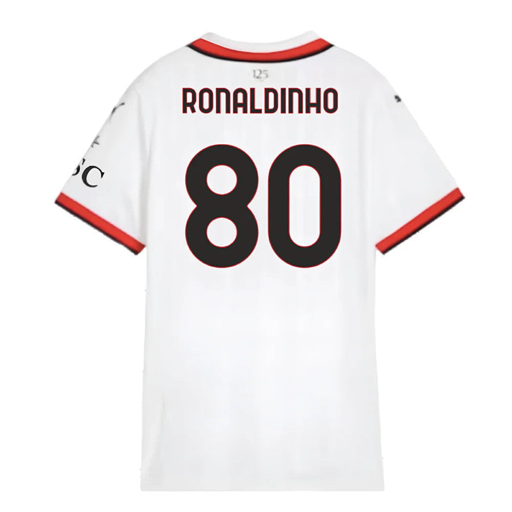 2024-2025 AC Milan Away Shirt (Womens) (Ronaldinho 80)_2