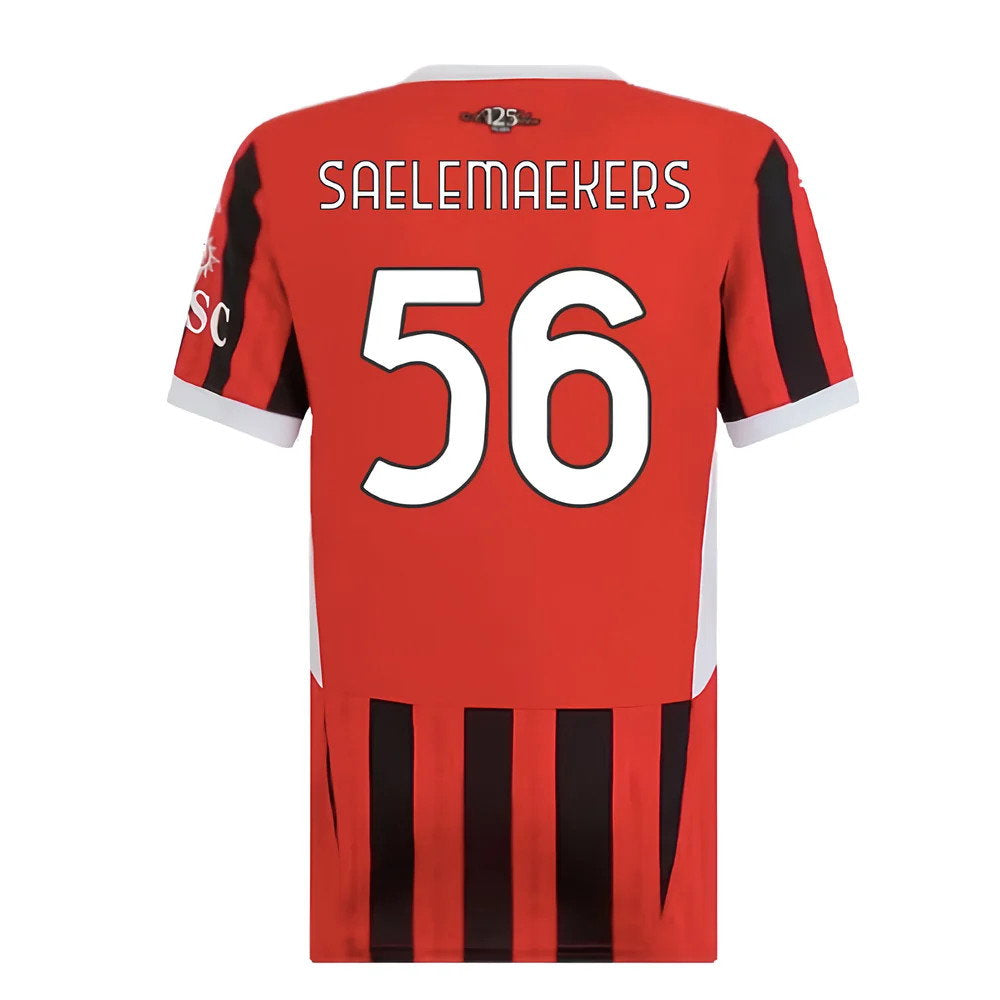 2024-2025 AC Milan Home Shirt (Womens) (Saelemaekers 56)_2