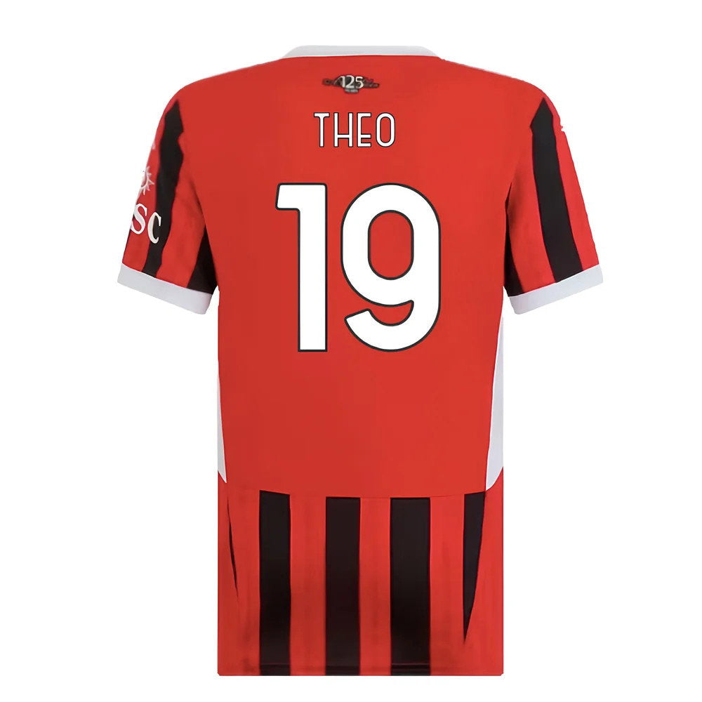 2024-2025 AC Milan Home Shirt (Womens) (Theo 19)_2
