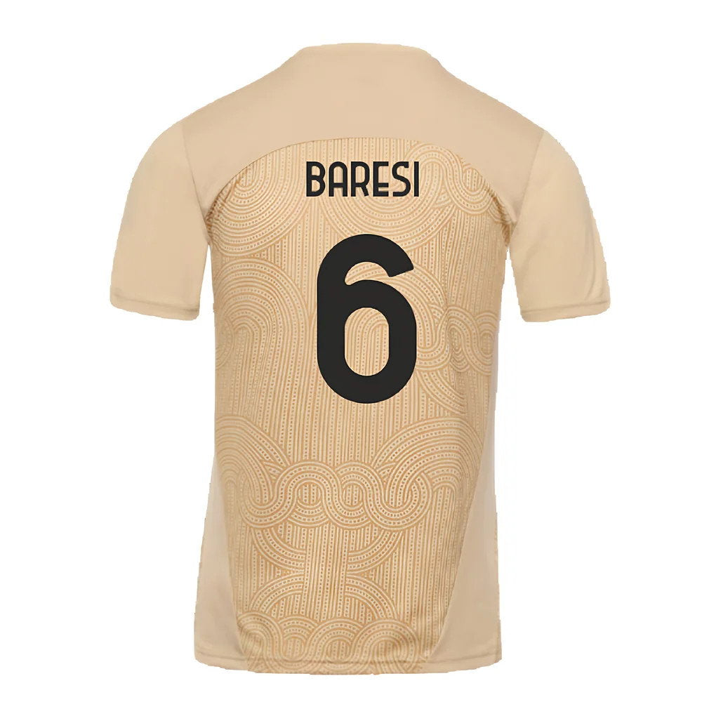 2024-2025 AC Milan Pre-Match Shirt (Putty) (Baresi 6)_2
