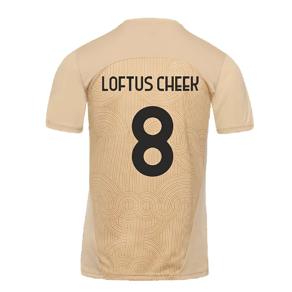 2024-2025 AC Milan Pre-Match Shirt (Putty) (Loftus Cheek 8)_2