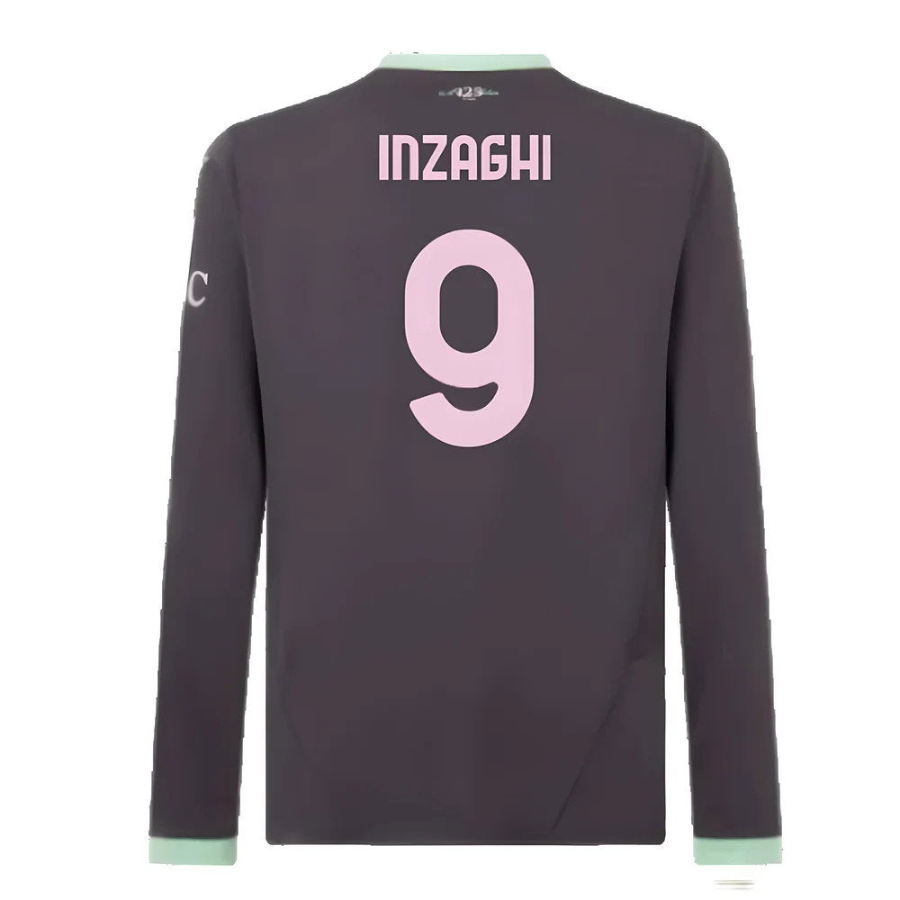 2024-2025 AC Milan Third Long Sleeve Shirt (Inzaghi 9)_2