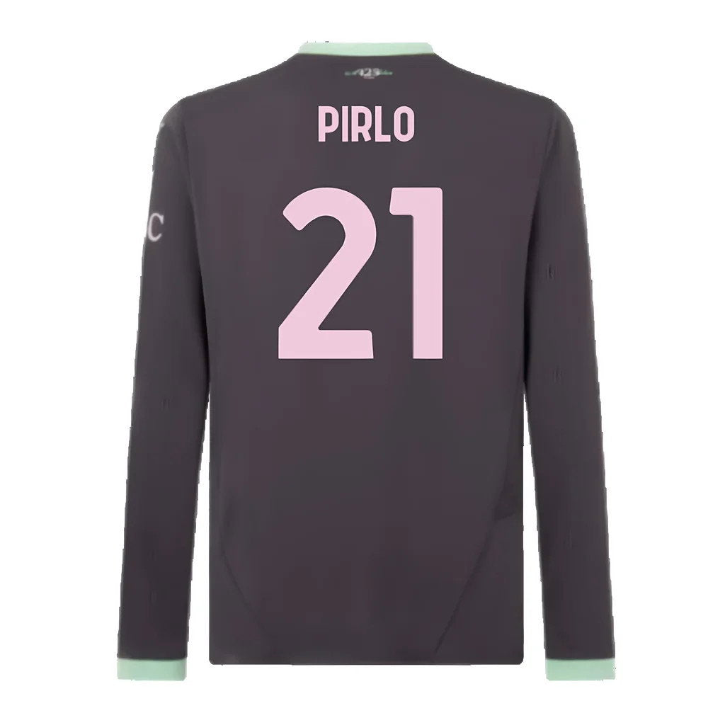 2024-2025 AC Milan Third Long Sleeve Shirt (Pirlo 21)_2