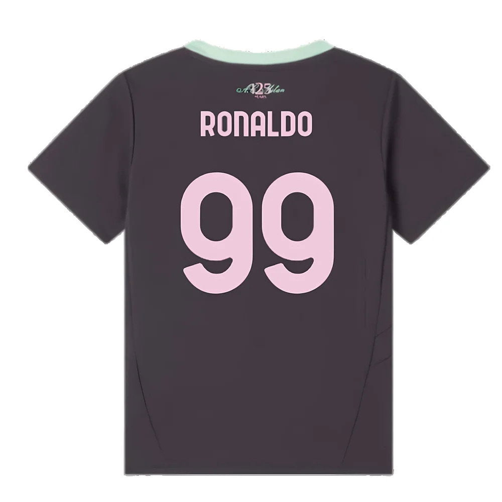 2024-2025 AC Milan Third Mini Kit (Ronaldo 99)_2