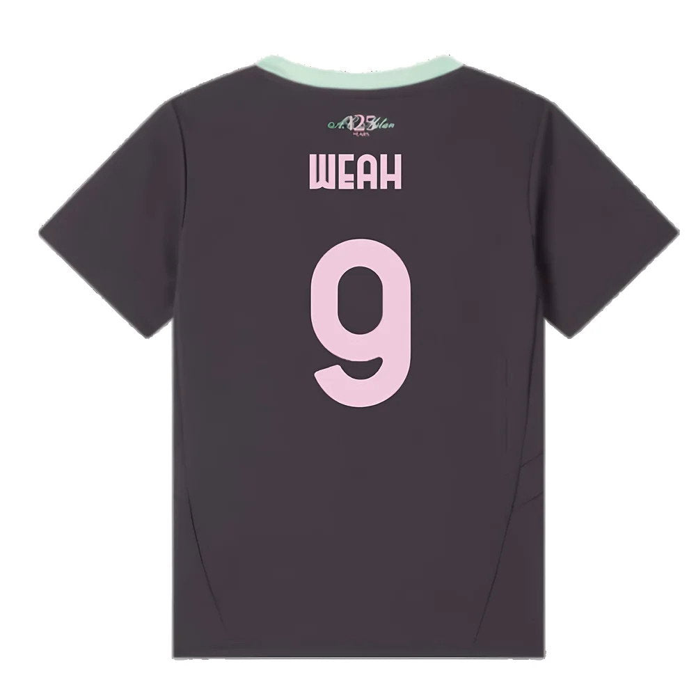 2024-2025 AC Milan Third Mini Kit (Weah 9)_2