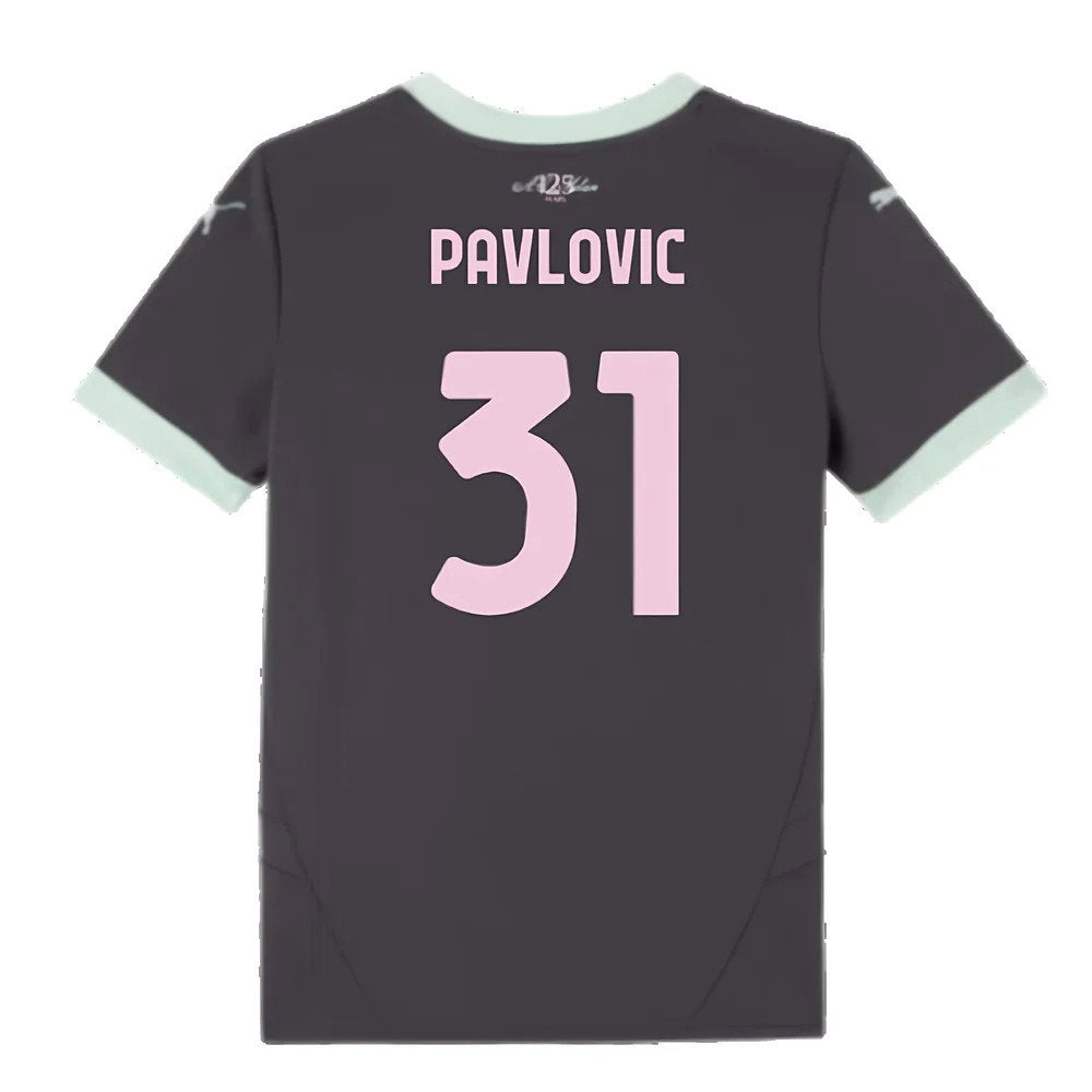 2024-2025 AC Milan Third Shirt (Kids) (Pavlovic 31)_2