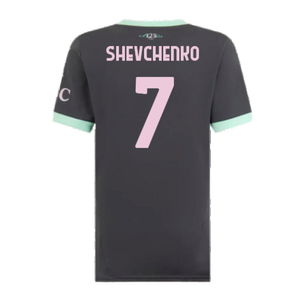 2024-2025 AC Milan Third Shirt (Womens) (Shevchenko 7)_2