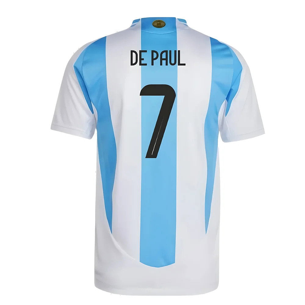 2024-2025 Argentina Authentic Home Shirt (DE PAUL 7)_2