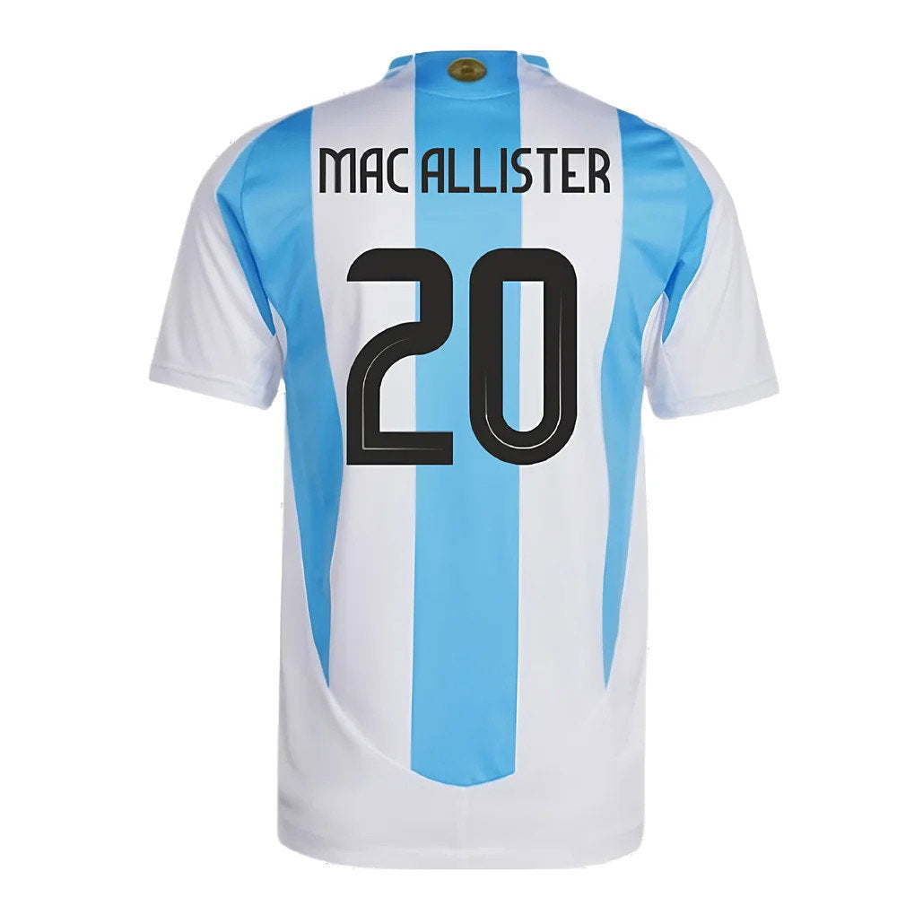 2024-2025 Argentina Authentic Home Shirt (MAC ALLISTER 20)_2