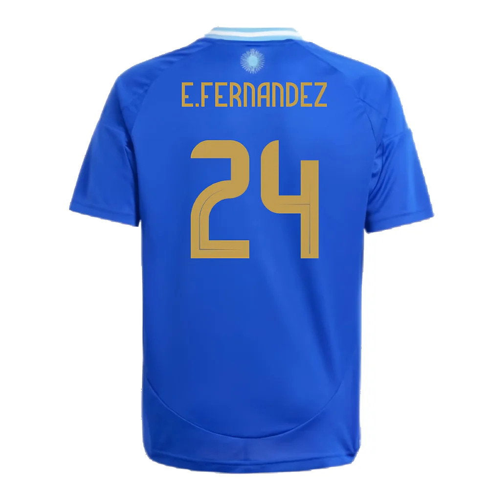 2024-2025 Argentina Away Shirt (Kids) (E.FERNANDEZ 24)_2