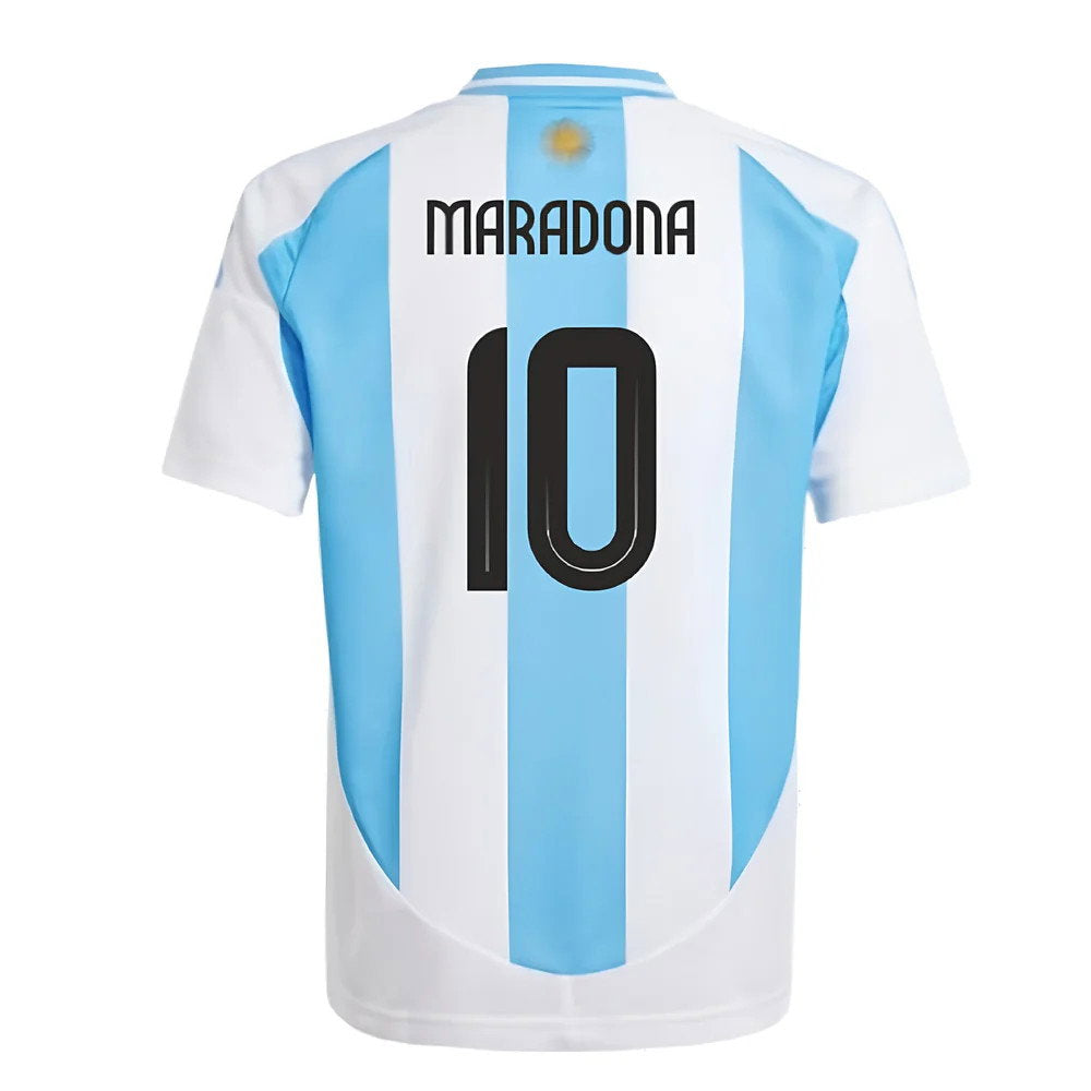 2024-2025 Argentina Home Shirt (Kids) (MARADONA 10)_2
