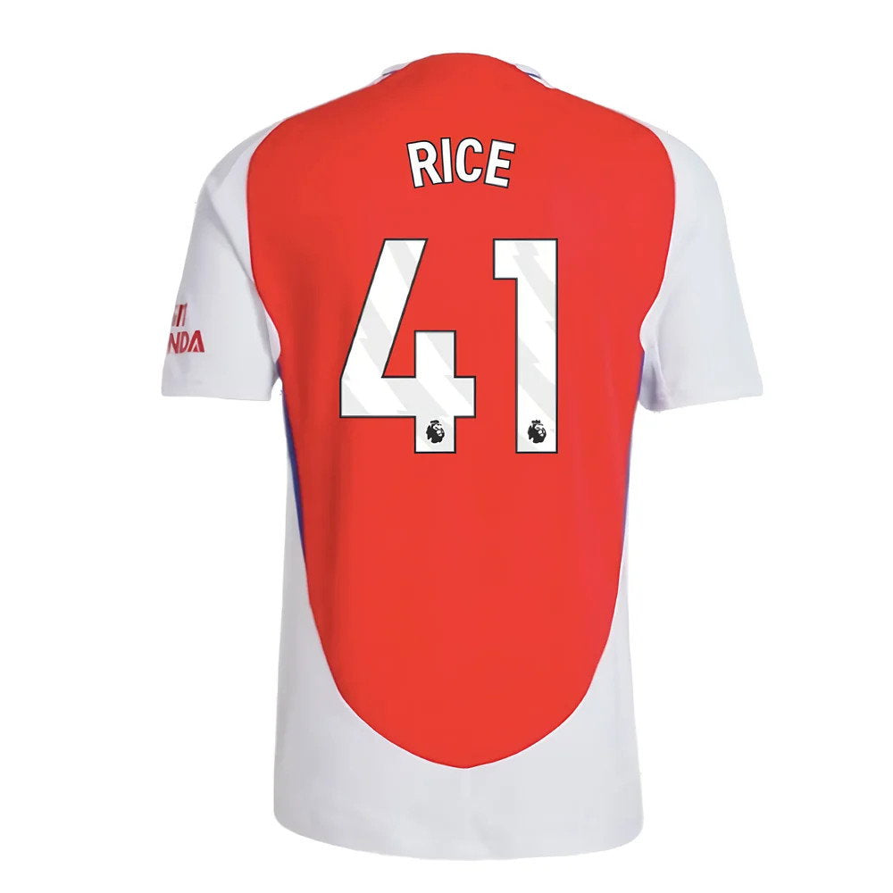 2024-2025 Arsenal Authentic Home Shirt (Rice 41)_2