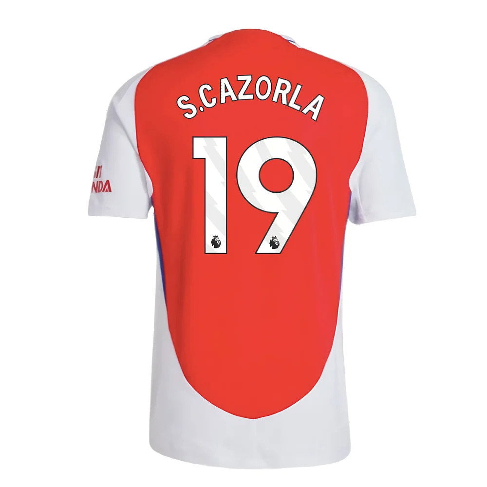 2024-2025 Arsenal Authentic Home Shirt (S.Cazorla 19)_2