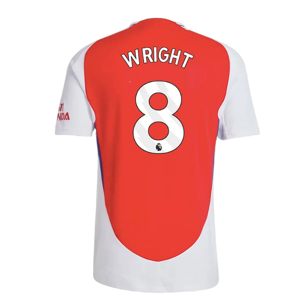 2024-2025 Arsenal Authentic Home Shirt (Wright 8)_2