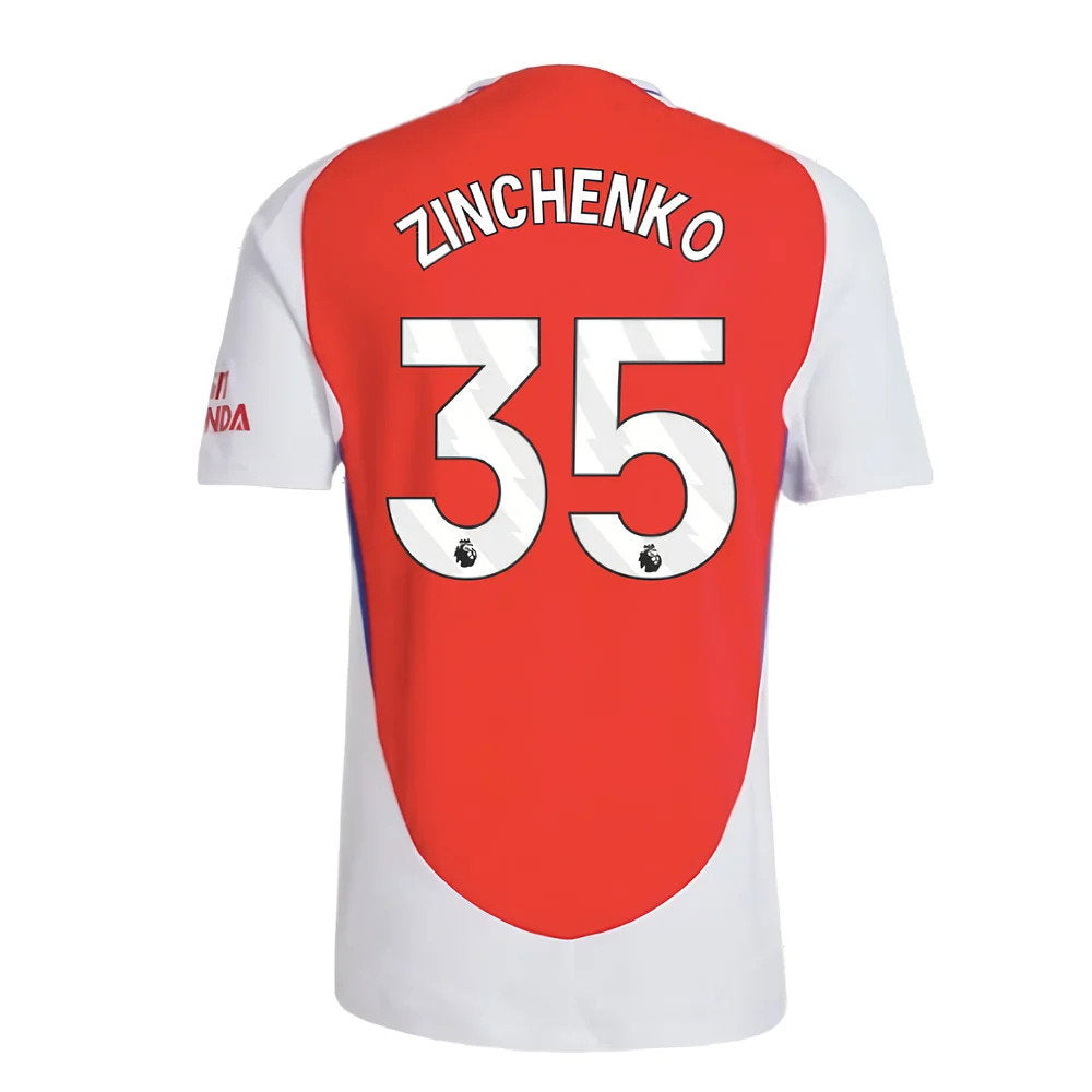 2024-2025 Arsenal Authentic Home Shirt (Zinchenko 35)_2