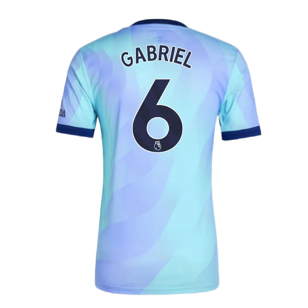 2024-2025 Arsenal Authentic Third Shirt (Gabriel 6)_2