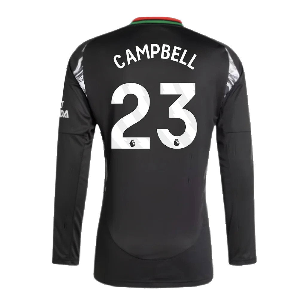 2024-2025 Arsenal Away Long Sleeve Shirt (Campbell 23)_2