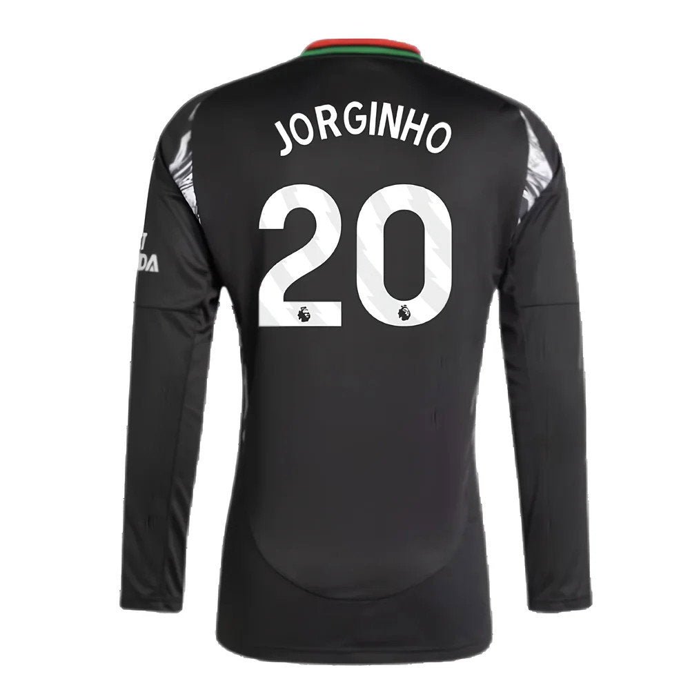 2024-2025 Arsenal Away Long Sleeve Shirt (Jorginho 20)_2
