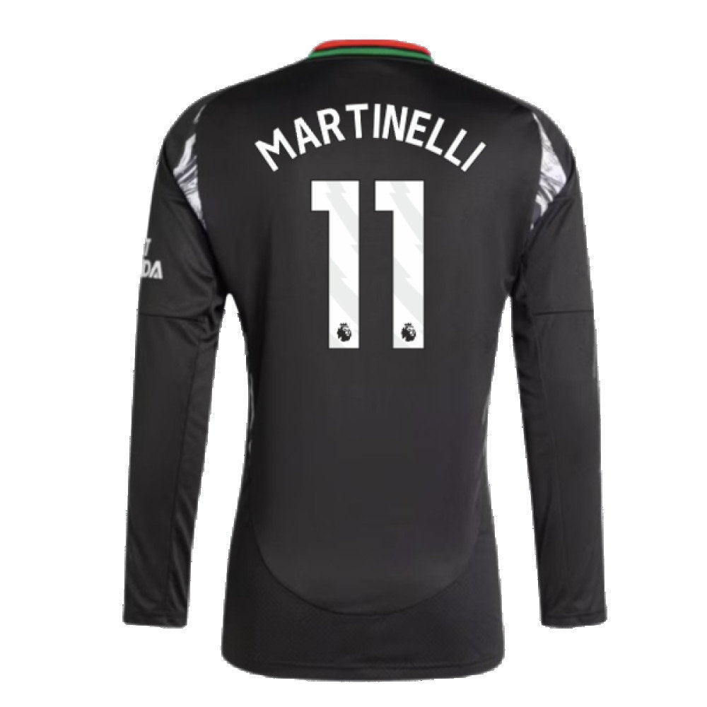 2024-2025 Arsenal Away Long Sleeve Shirt (Martinelli 11)_2