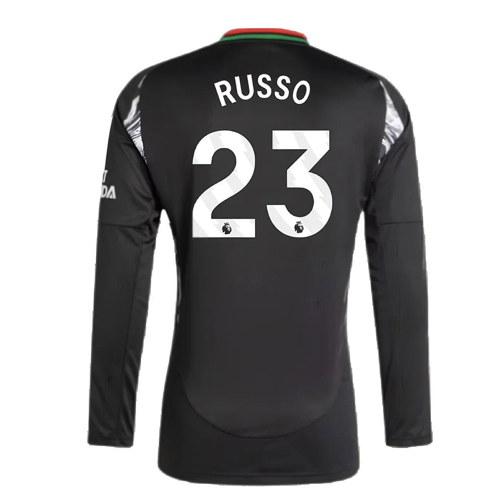2024-2025 Arsenal Away Long Sleeve Shirt (Russo 23)_2