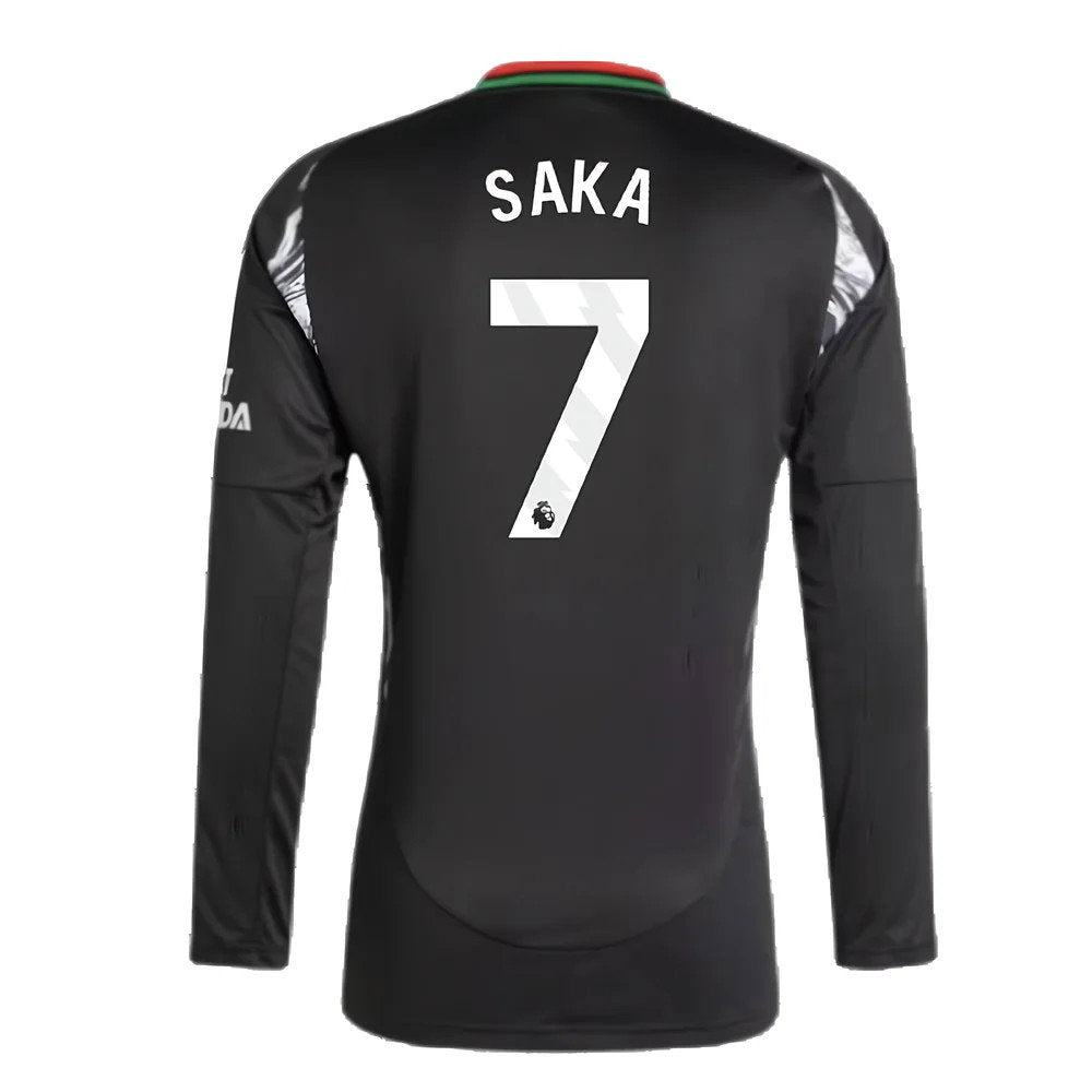 2024-2025 Arsenal Away Long Sleeve Shirt (Saka 7)_2