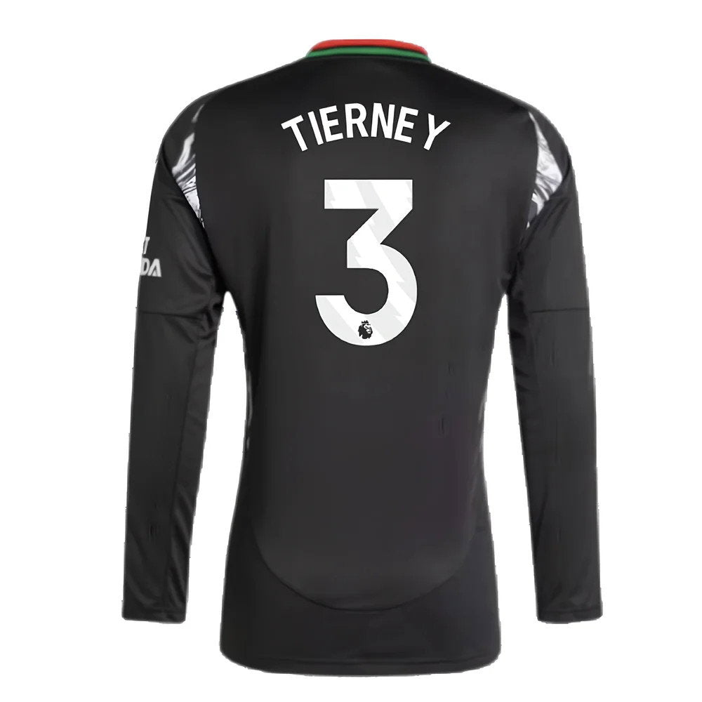 2024-2025 Arsenal Away Long Sleeve Shirt (Tierney 3)_2