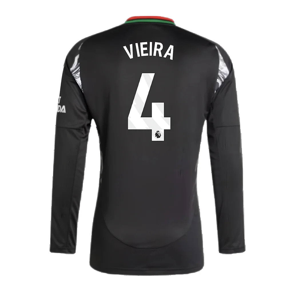 2024-2025 Arsenal Away Long Sleeve Shirt (Vieira 4)_2