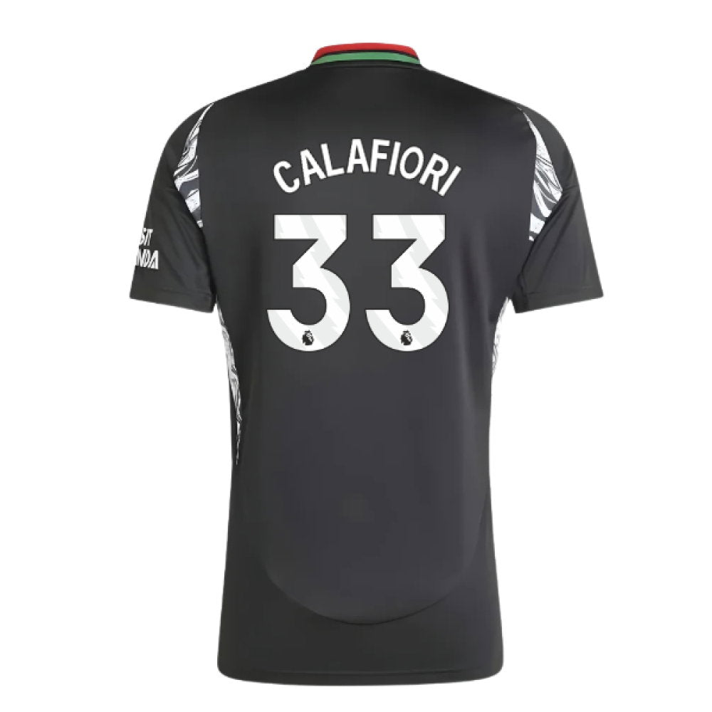 2024-2025 Arsenal Away Shirt (Calafiori 33)_0