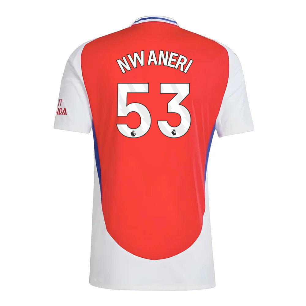 2024-2025 Arsenal Home Shirt (Nwaneri 53)_0