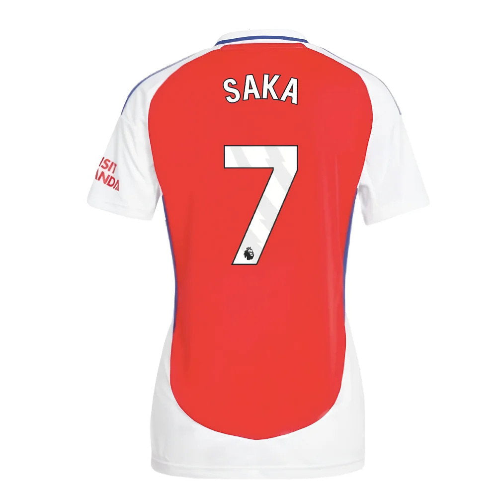 2024-2025 Arsenal Home Shirt (Womens) (Saka 7)_2