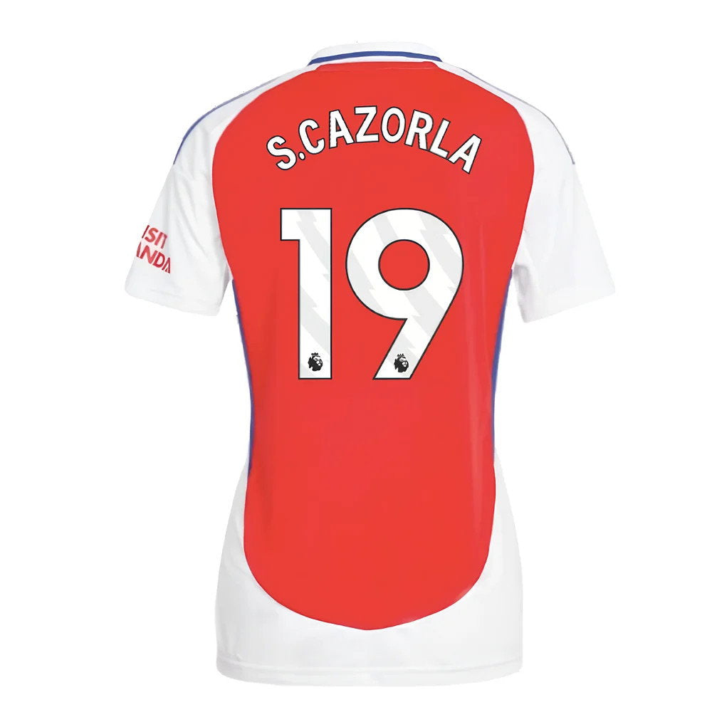 2024-2025 Arsenal Home Shirt (Womens) (S.Cazorla 19)_2