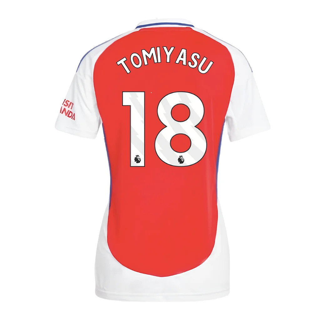 2024-2025 Arsenal Home Shirt (Womens) (Tomiyasu 18)_2