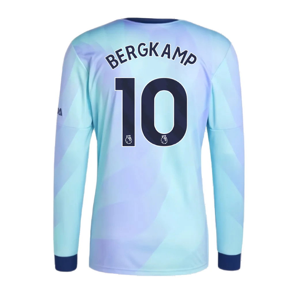 2024-2025 Arsenal Long Sleeve Third Shirt (Bergkamp 10)_2