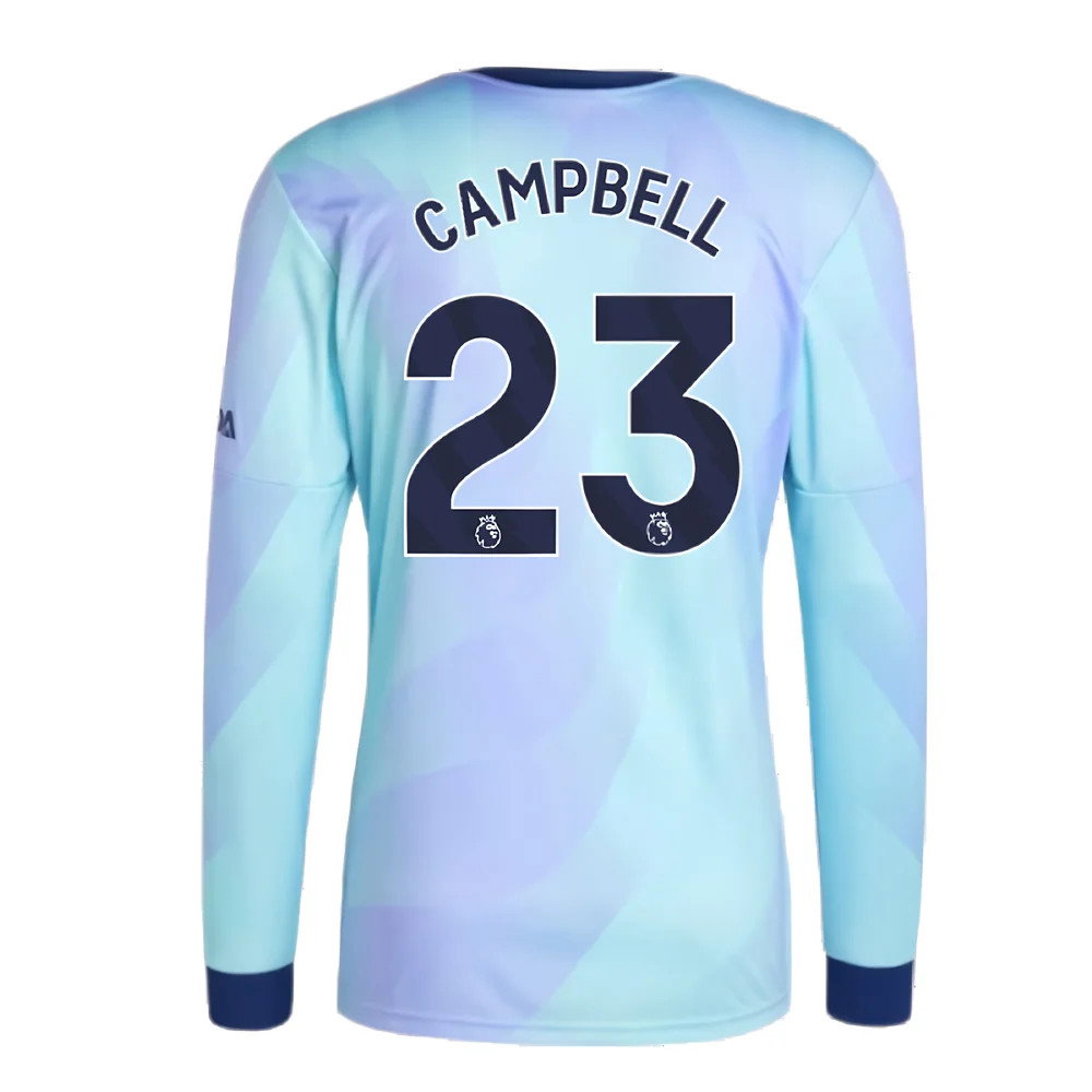 2024-2025 Arsenal Long Sleeve Third Shirt (Campbell 23)_2