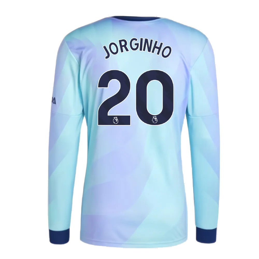 2024-2025 Arsenal Long Sleeve Third Shirt (Jorginho 20)_2